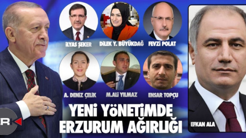 Ak Parti MKYK'sında Erzurum Ağırlığı